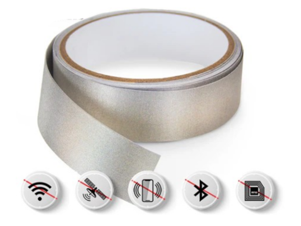 RFID Faraday Conductive Fabric Tape