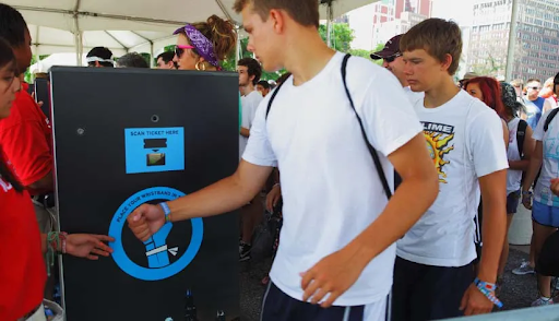 RFID Entry Gate Scanner