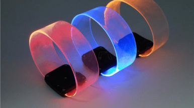 Led glow bracelet